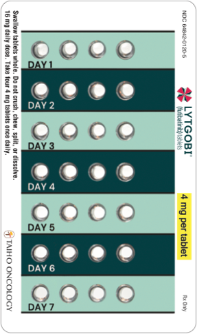 LYTGOBI® (futibatinib) tablets 28 tablet DosePak